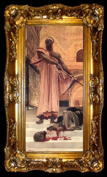 framed  Henri Regnault Execution Without Trial, ta009-2